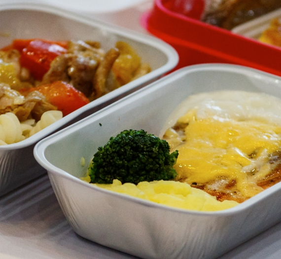 Авиационная алюминиевая фольга контейнер