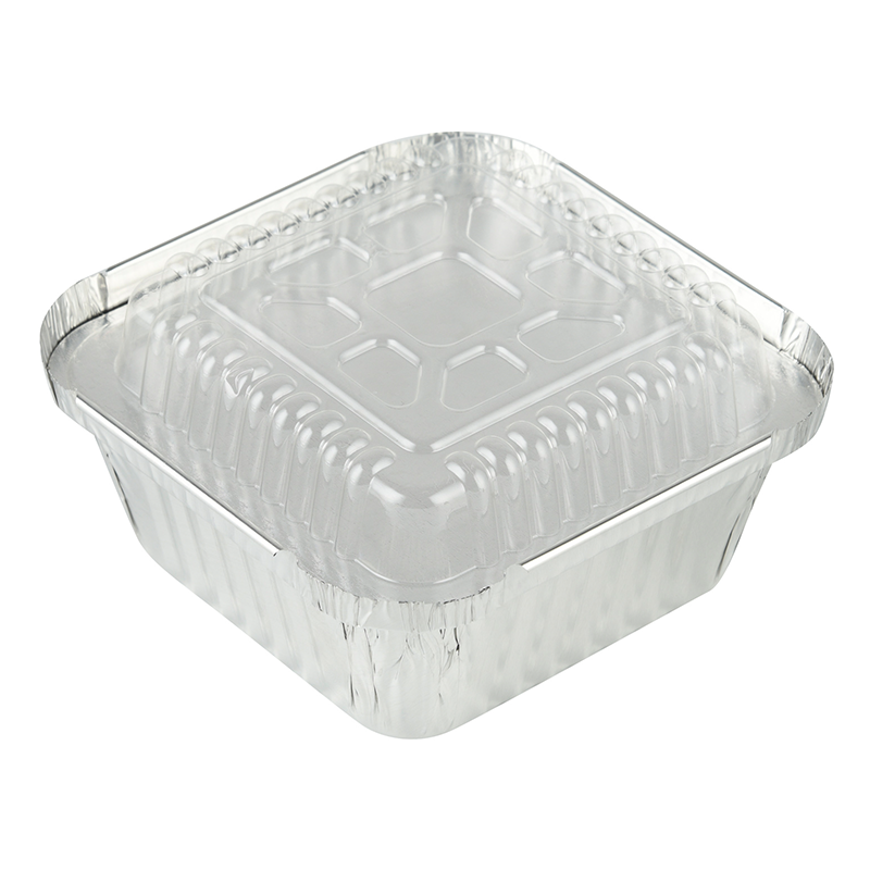 200 мл продолговатая алюминиевая фольга контейнер IK101