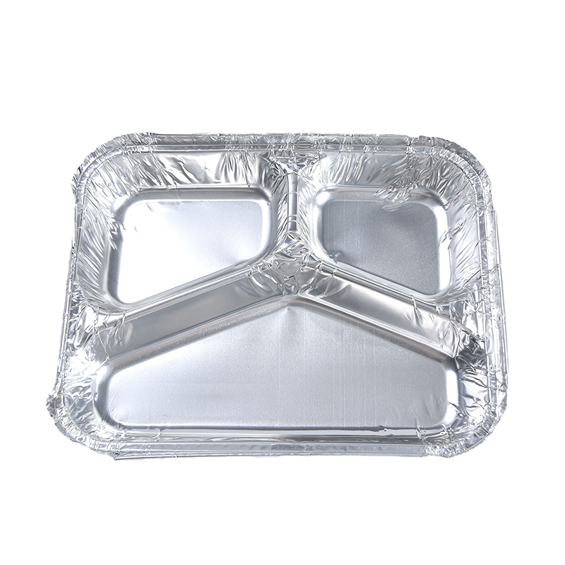 Продолговатый поднос с 3-командами 227-3