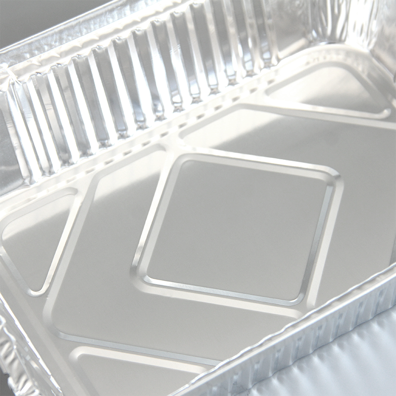 1900 мл продолговатая алюминиевая фольга контейнер IK260