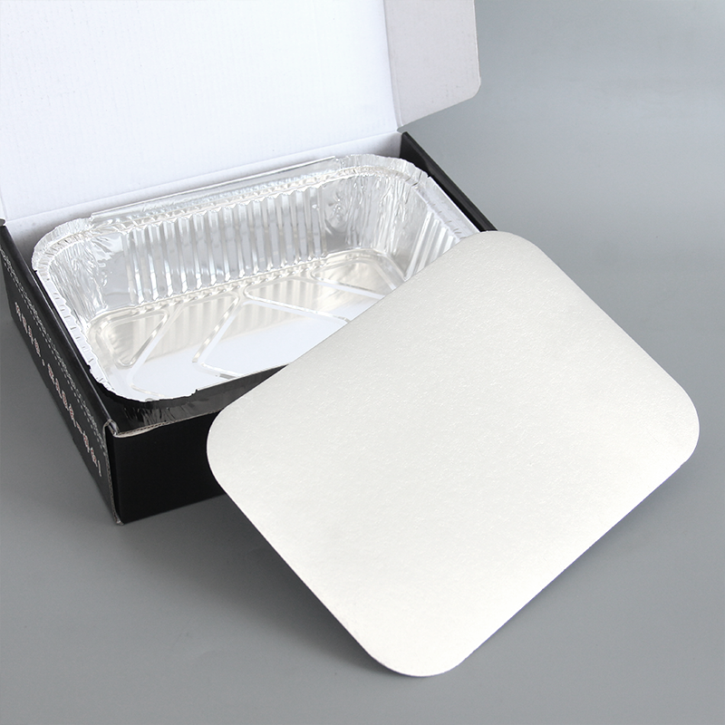 1900 мл продолговатая алюминиевая фольга контейнер IK260